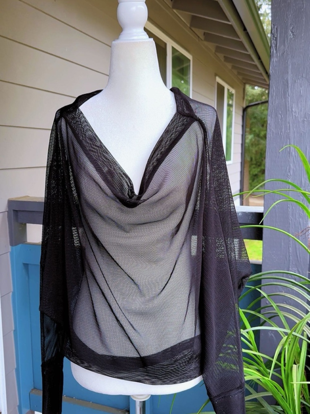 Over sized Sheer Breathable Top. Perfect for Summer Time.